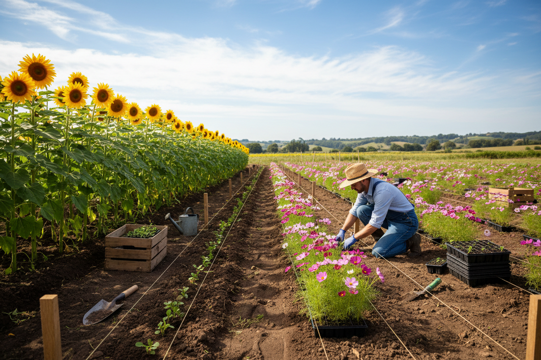 From Ground to Bloom: Follow Our Growing Season