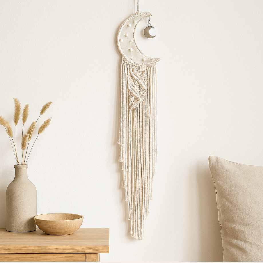 Celestial Moon Dreamcatcher