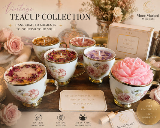 Vintage Teacup Candle